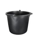Prima-Online Baueimer mit Ausguss und Innenskala Schwarz PVC Bild 3