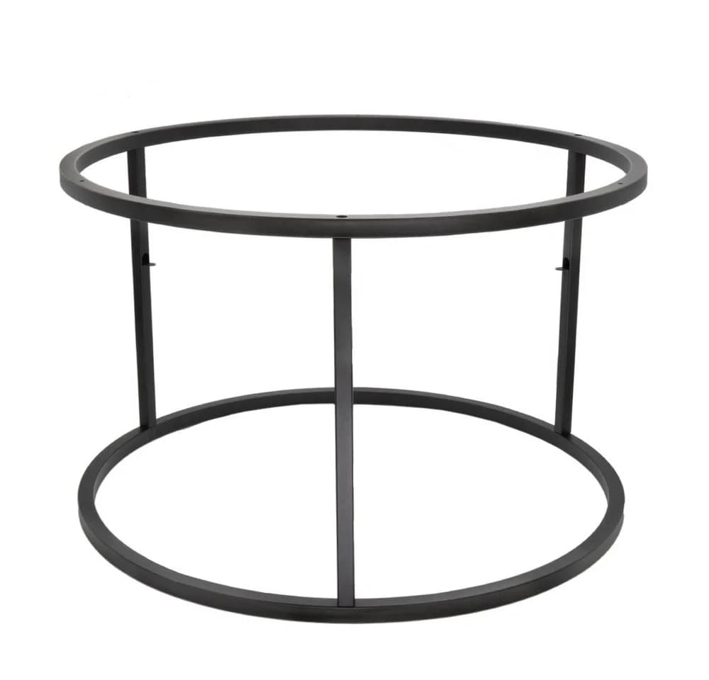 Prima-Online Rund Tischgestell Metall Loft-Stil Schwarz/Weiß - Bild 2