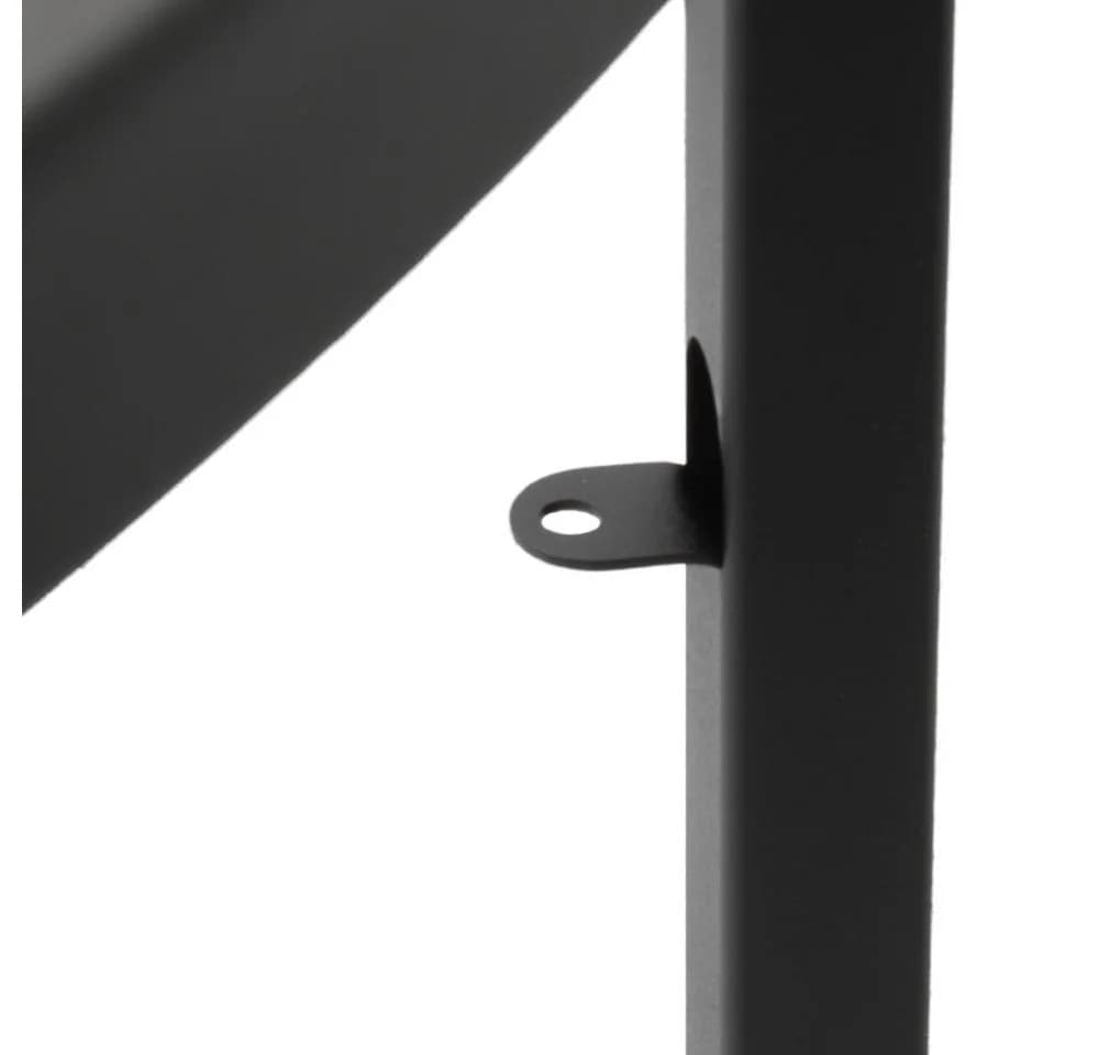 Prima-Online Rund Tischgestell Metall Loft-Stil Schwarz/Weiß - Bild 5