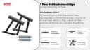 Prima-Online Bettkastenbeschlag Set mit Feder 300N Schwarz Bild 5