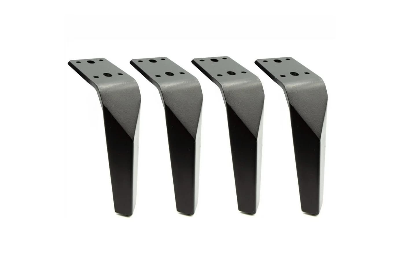 Prima-Online Möbelfuß Stahl 150 mm schwarz matt (4-St) - Bild 2