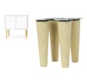 Prima-Online Möbelfuß 4er Set Buche 6-68cm Bild 3