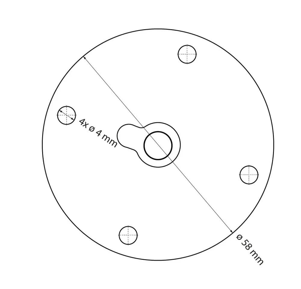 Prima-Online Möbelfuß Metall Schwarz höhenverstellbar 120–180 mm Möbelbein Sofafuß - Bild 3