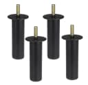 Prima-Online Möbelfuß höhenverstellbar Schwarz 120–180 mm M10 Gewinde Bild 2