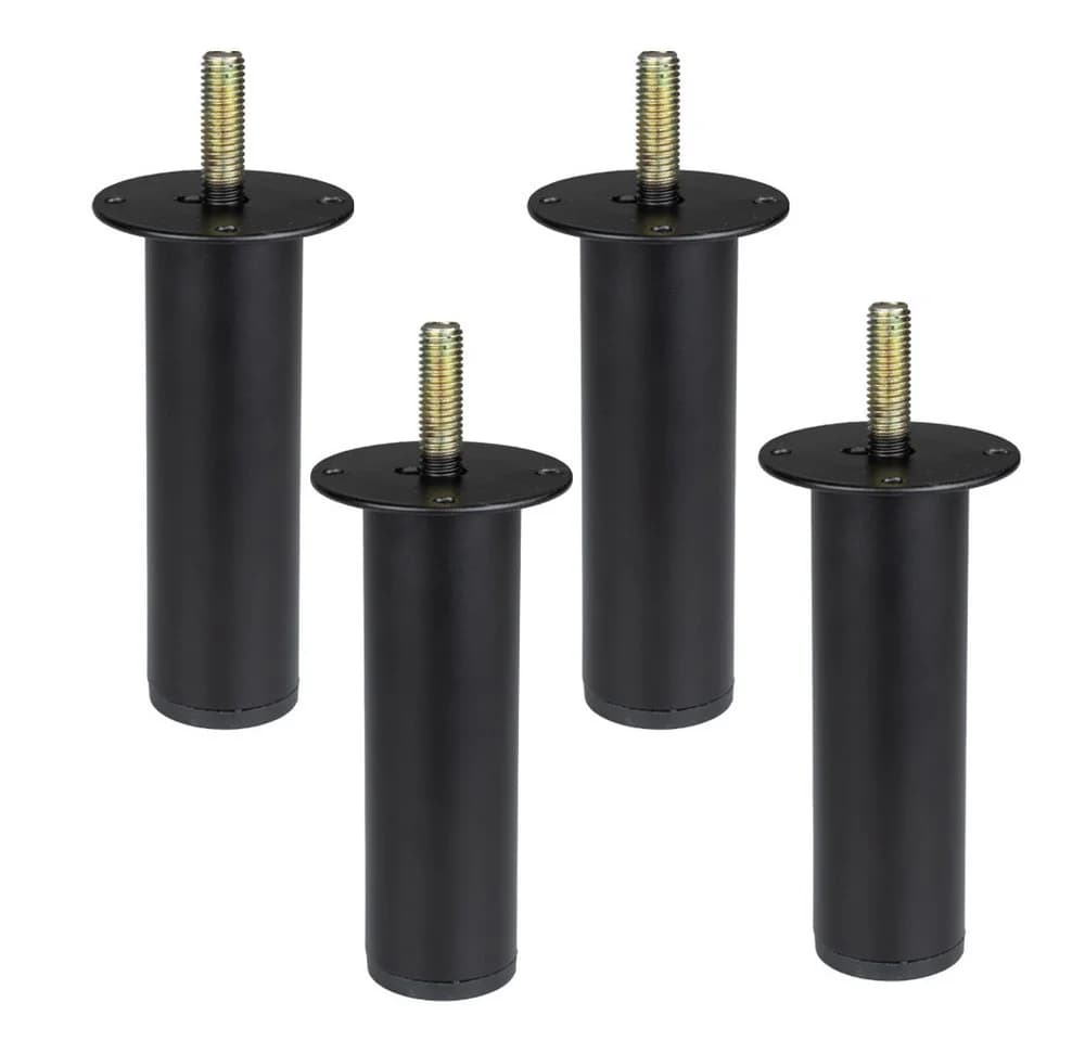 Prima-Online Möbelfuß höhenverstellbar Schwarz 120–180 mm M10 Gewinde - Bild 2
