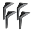 Prima-Online Möbelfuß 180 mm Metall Schwarz Matt Bild 2
