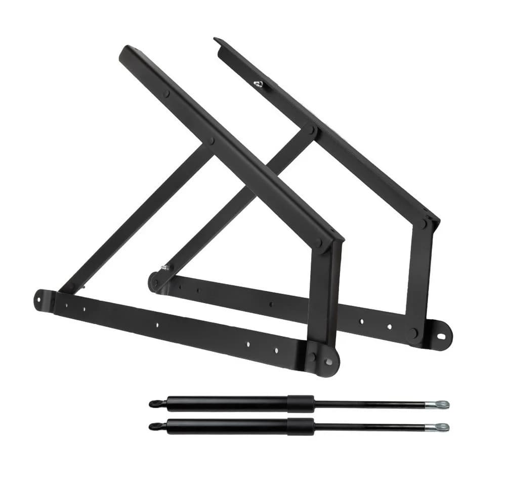 Prima-Online Bett Hebebeschlag Klappmechanismus für Bettkasten 1200N Gasdruckfeder - Bild 2