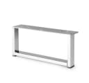 Prima-Online Möbelfuß Metall 200x90 mm Chrom Rechteckig Bild 2