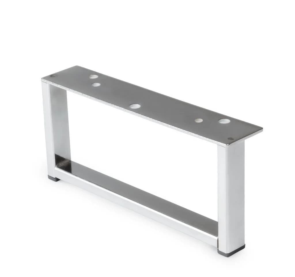 Prima-Online Möbelfuß Metall 200x90 mm Chrom Rechteckig - Bild 3