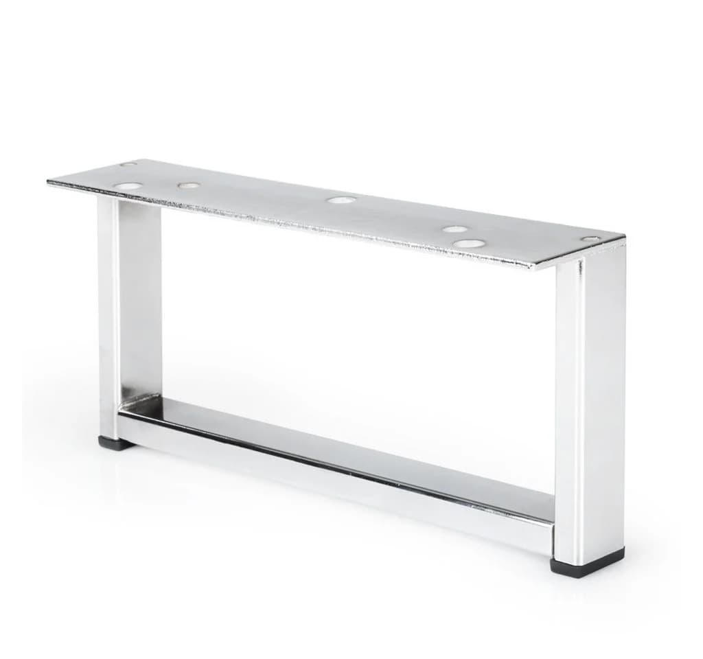 Prima-Online Möbelfuß Metall 200x90 mm Chrom Rechteckig - Bild 4