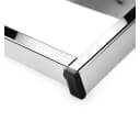 Prima-Online Möbelfuß Metall 200x90 mm Chrom Rechteckig Bild 5