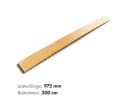 Prima-Online Lattenrost Federleiste 53x8mm Birkensperrholz Ersatzleiste Bild 1