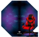 Dunmoon Bodenschutzmatte Gaming-Matte Bürostuhl, achteckig, 4 mm dick, Polyester und Gummi Bild 3