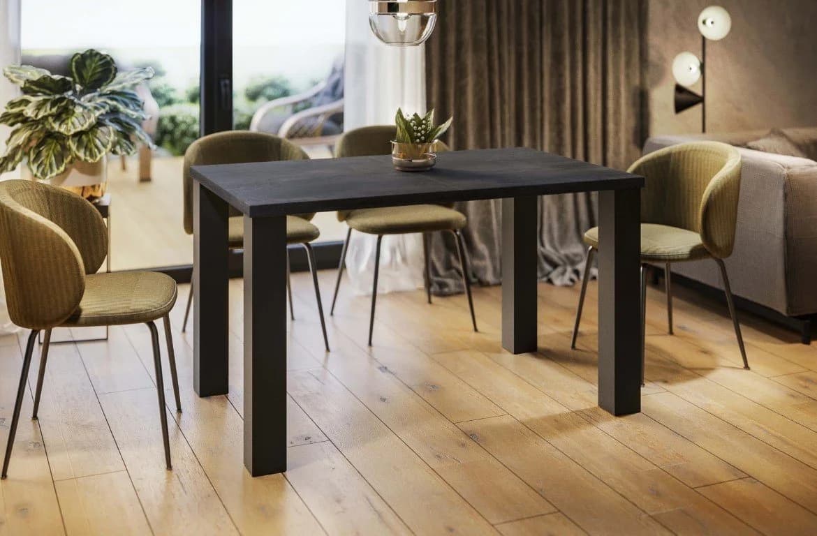 Endo-Moebel Esstisch Juka Ausziehbar Betonoptik Modern