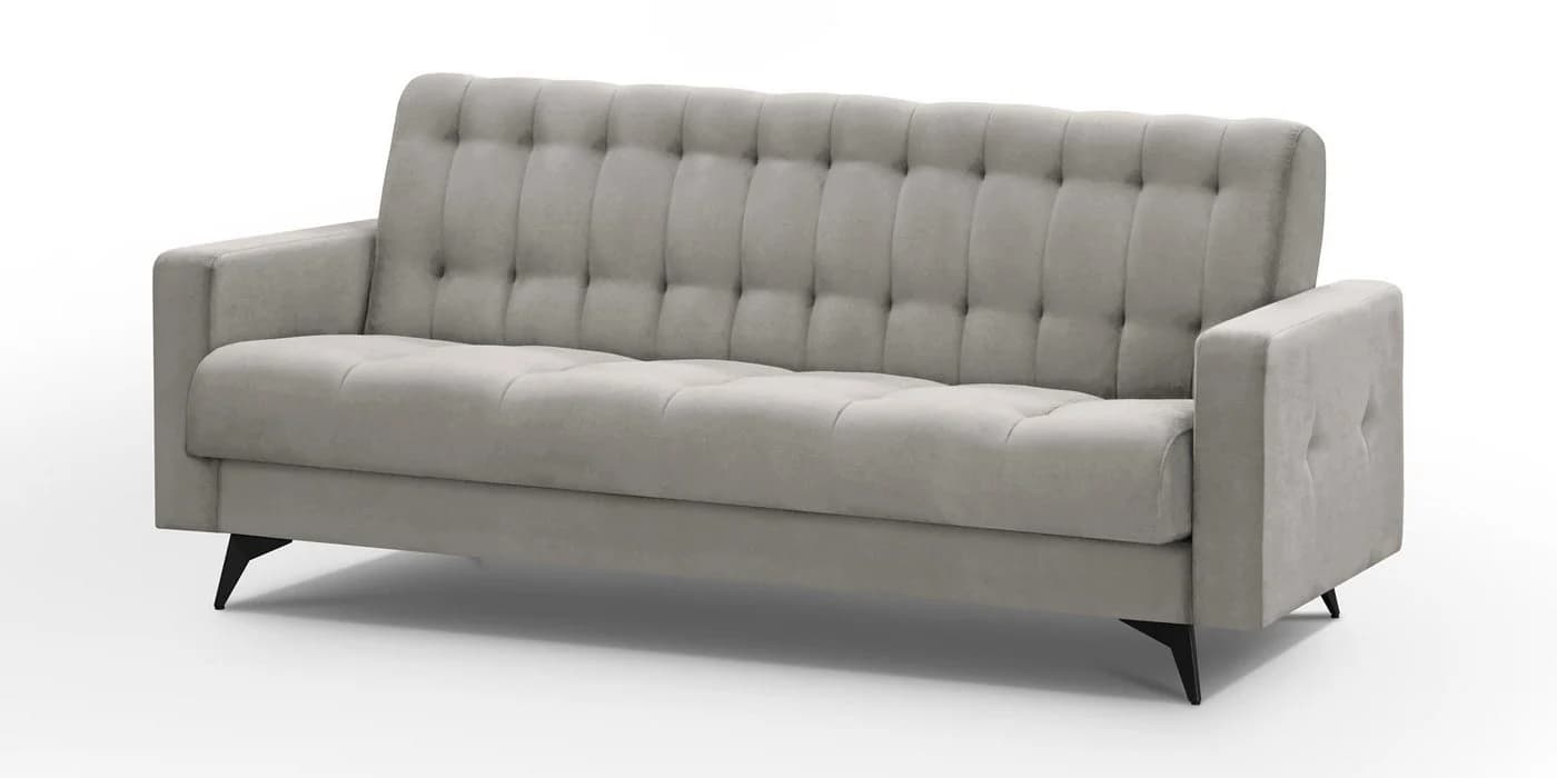 Beautysofa Schlafsofa GRETA BIS Beige mit Schlaffunktion - Bild 3