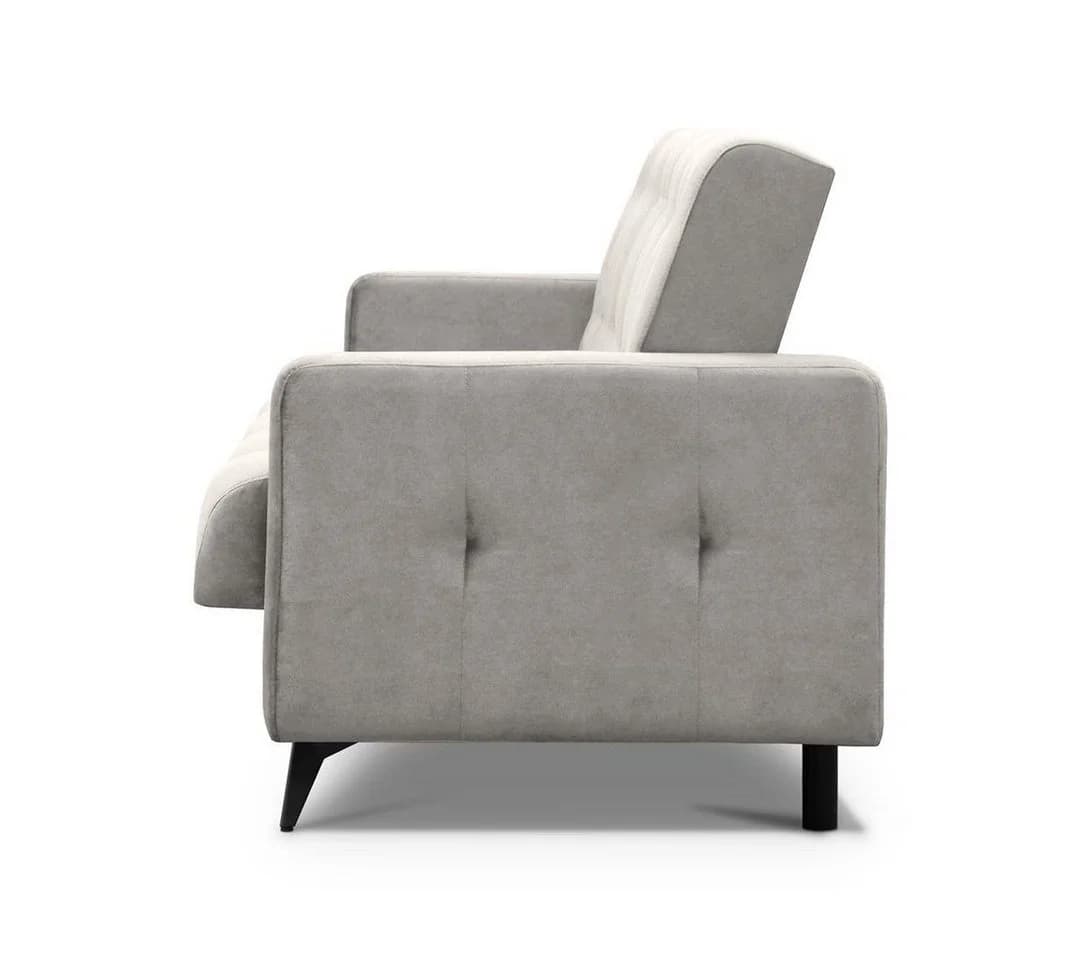 Beautysofa Schlafsofa GRETA BIS Beige mit Schlaffunktion - Bild 4