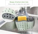 LA CUTE Schwammhalter Grau mit Abtropflöchern - Hygienisch & Platzsparend Bild 5
