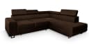 Masseno Ecksofa NOLA L-Form mit Schlaffunktion und Bettkasten Bild 1