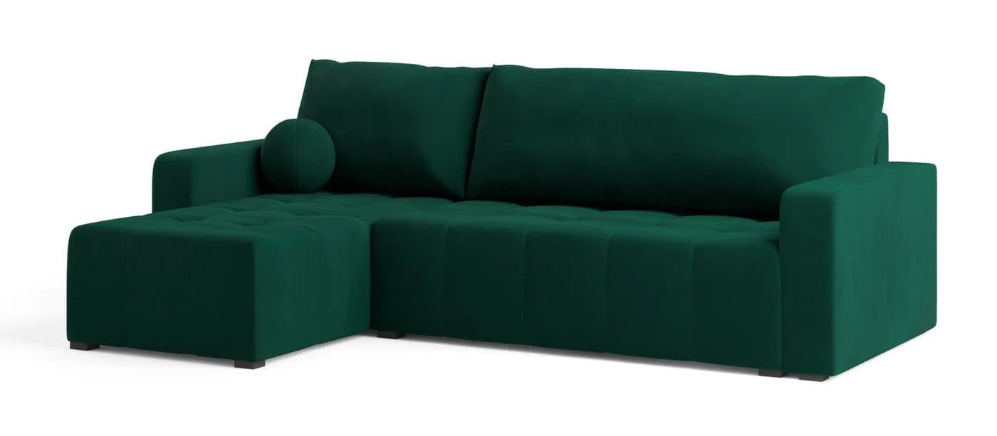 Masseno Ecksofa VOLIRA L-Form Schlaffunktion Bettkasten