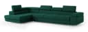 Masseno Ecksofa VICENTE L-Form mit Schlaffunktion und Bettkasten Bild 1