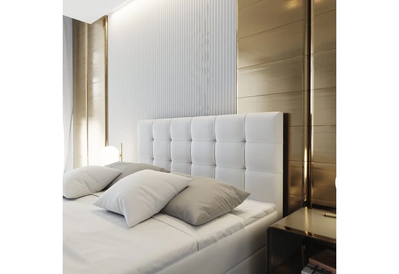 Masso Boxbett AMON 160x200 cm mit Bonell Matratze und Topper - Bild 4