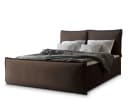 Masseno Boxbett MONTA Braun mit Bonell-Matratze und Topper Bild 1