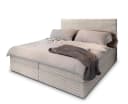 Masseno Boxbett PISA mit Bonell-Matratze und Topper Gelb Bild 1