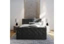 Masseno Boxbett MANDI Schwarz mit Bonell-Matratze und Topper Bild 5