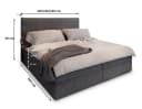 Masseno Boxbett PISA mit Bonell Matratze und Topper Bild 3