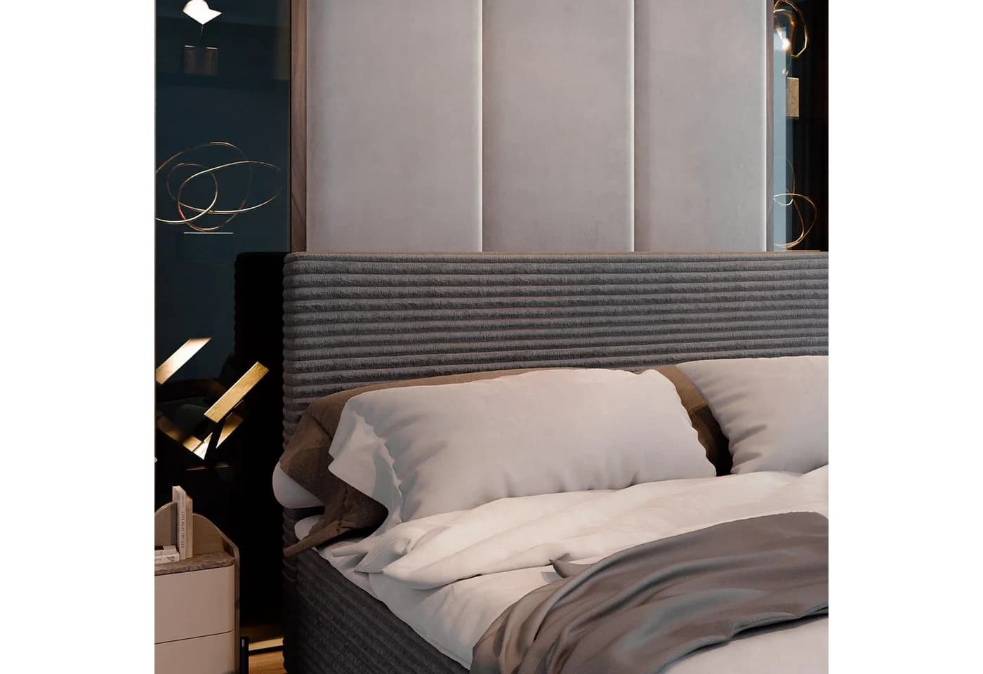 Masseno Boxbett PISA mit Bonell Matratze und Topper - Bild 4