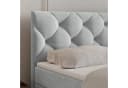 Masseno Boxbett ROVARI Grau mit Bonell-Matratze und Topper Bild 4