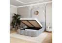 Masseno Boxbett FALINA Beige mit Bettkasten und gepolstertem Kopfteil Bild 5