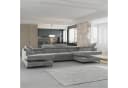 Masseno Ecksofa VINTESSA grau mit Schlaffunktion und Bettkasten Bild 3