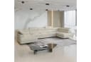 Masseno Ecksofa URMANO U-Form mit Schlaffunktion und Bettkasten Gelb Bild 2