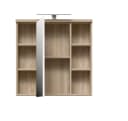 FORTE Badezimmerspiegelschrank mit LED-Beleuchtung Sonoma Eiche Bild 4