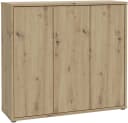 FORTE Schuhschrank Alice Springs 3 Türen Push-to-open Artisan Eiche Bild 2
