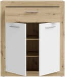 FORTE Schuhkommode Baccio Schuhschrank 12 Paar Rahmenoptik Bild 3