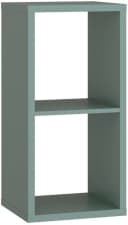 FORTE Standregal Mauro Salbei 2 Fächer Holzwerkstoff Modern Bild 1