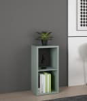 FORTE Standregal Mauro Salbei 2 Fächer Holzwerkstoff Modern Bild 5
