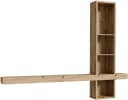 FORTE Louoto Hängeregal Braun Artisan Eiche 5 Ablageflächen Bild 2