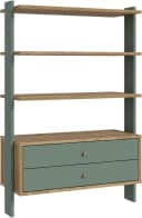 FORTE Standregal Whenua Mauvelle Eiche Salbei Modern Bild 1