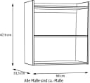 Wandregal FORTE Whenua Salbei Modern Holzwerkstoff Bild 5