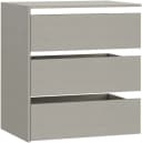 FORTE Inneneinteilung Set 3 Schubkästen Grau Modern Bild 2