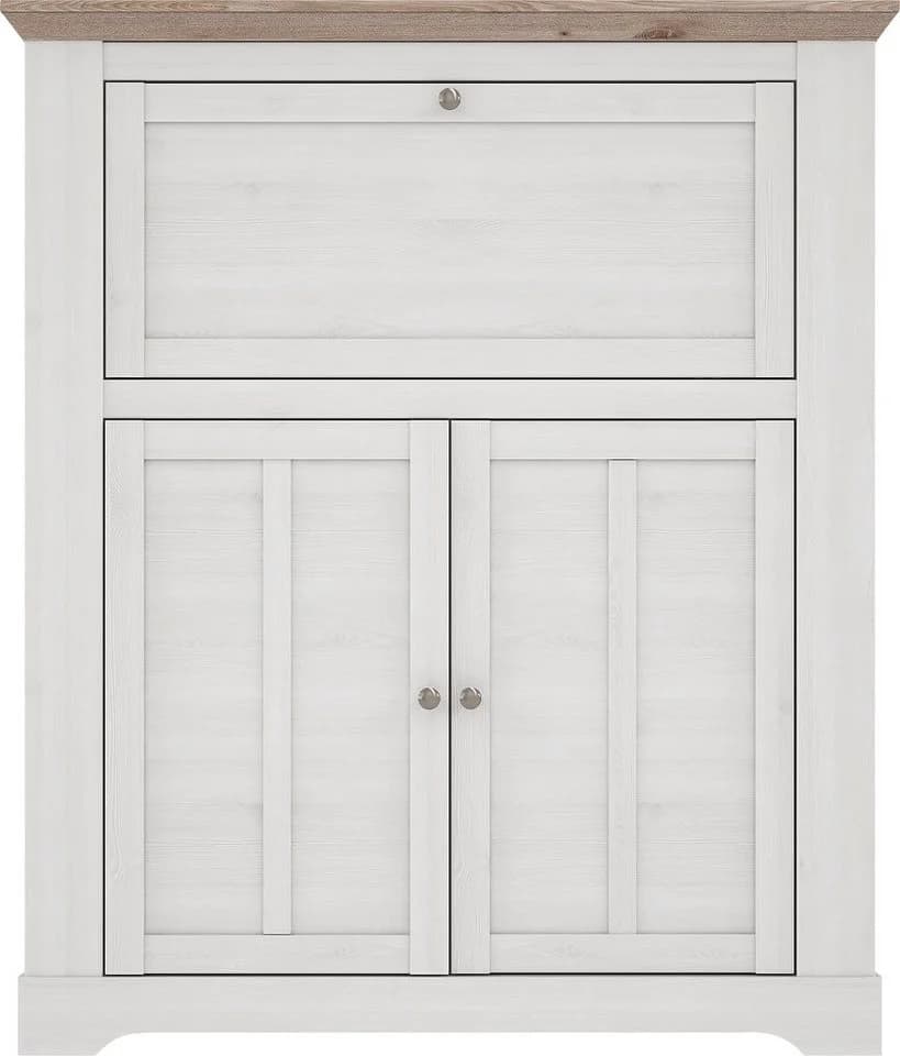 FORTE Barschrank Iloppa Schnee Eiche Nelson Eiche - Bild 1