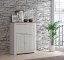 FORTE Barschrank Iloppa Schnee Eiche Nelson Eiche Bild 2