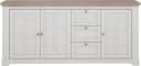 FORTE Sideboard Iloppa Braun Matt mit Soft-Close Bild 1