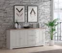 FORTE Sideboard Iloppa Braun Matt mit Soft-Close Bild 2