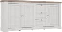FORTE Sideboard Iloppa Braun Matt mit Soft-Close Bild 3