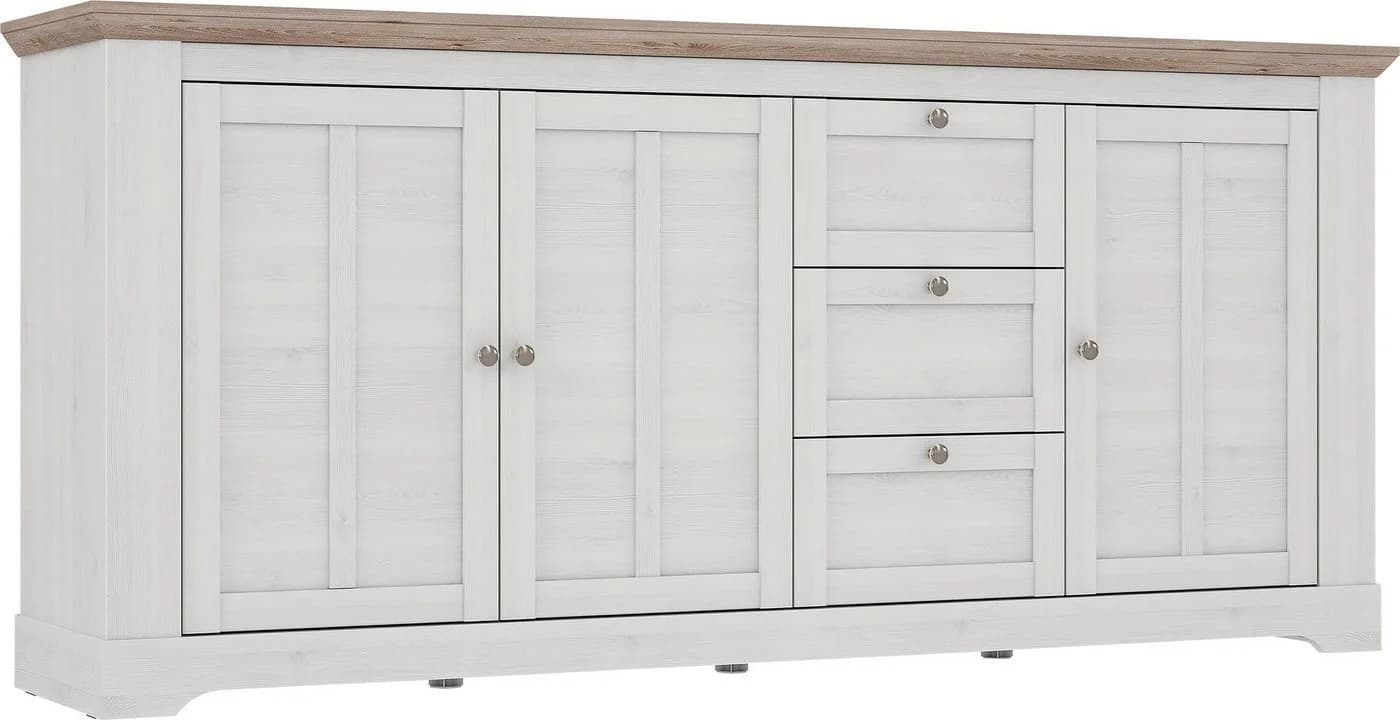 FORTE Sideboard Iloppa Braun Matt mit Soft-Close - Bild 3