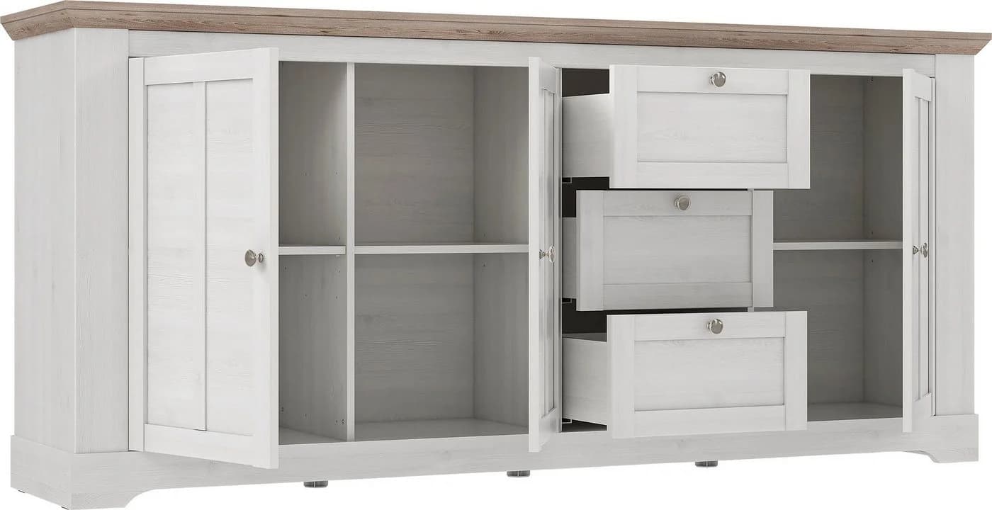 FORTE Sideboard Iloppa Braun Matt mit Soft-Close - Bild 4